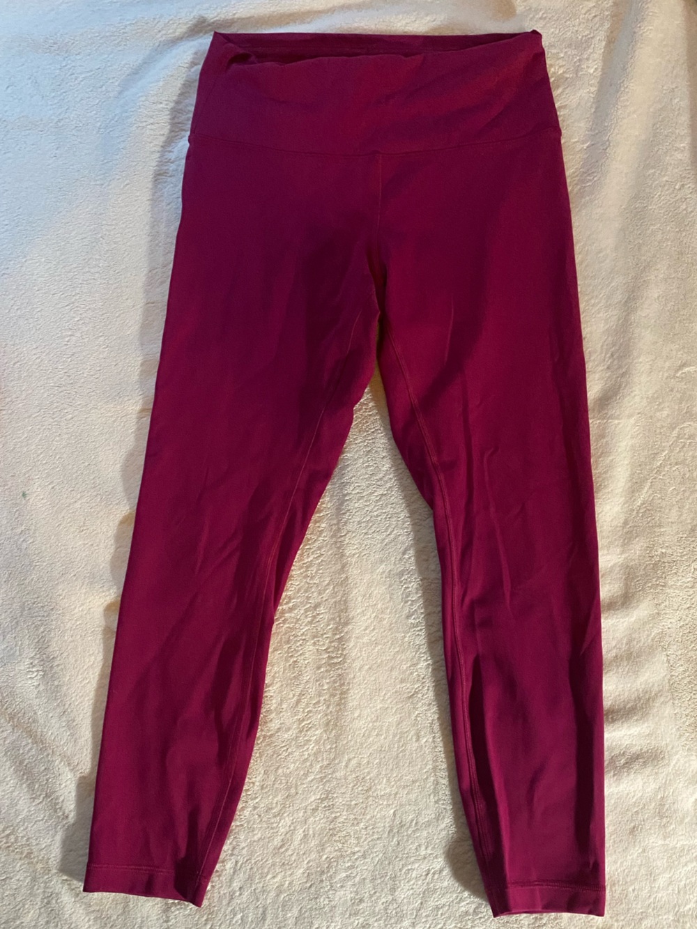 lululemon athletica Deep Magenta High-Rise Leggings